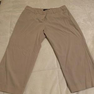 Tan Capri Trousers